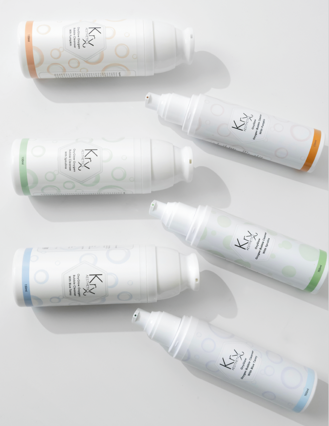 KrX Spirulina Oxyglow Bubble Wash