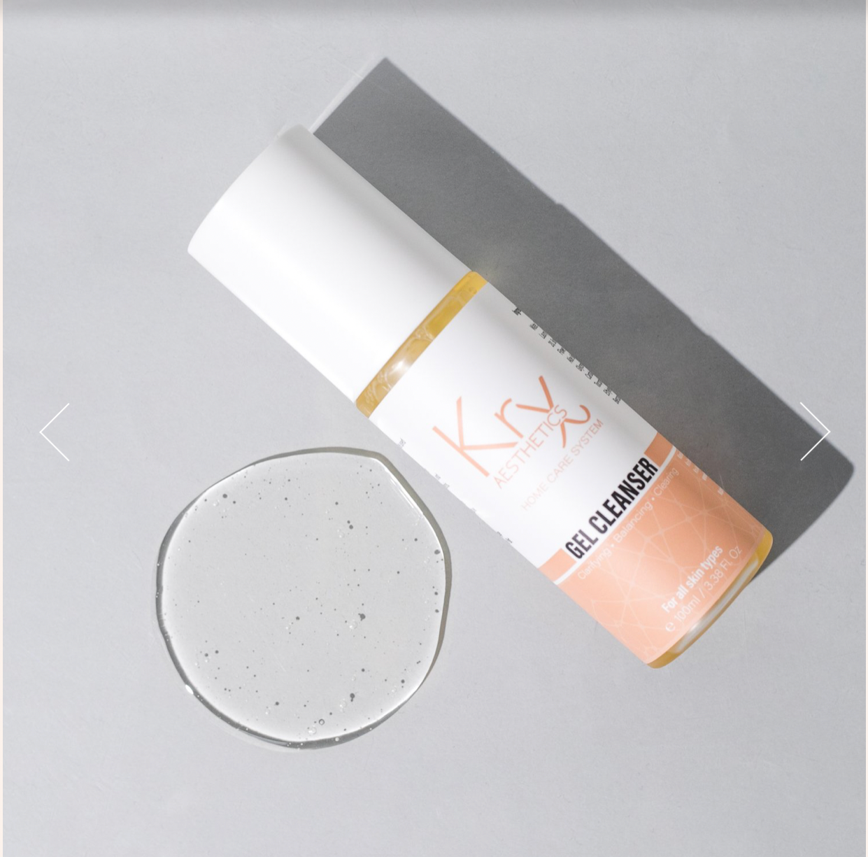 KRX GLOW GEL CLEANSER