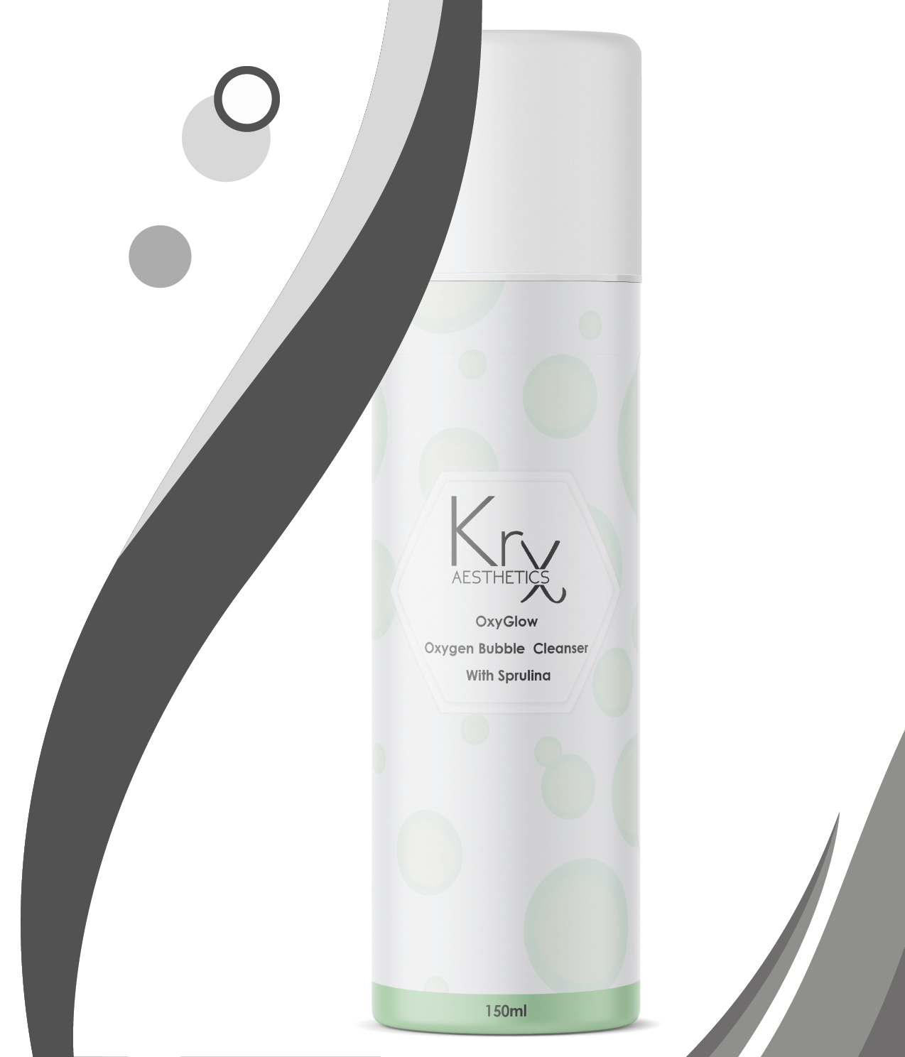 KrX Spirulina Oxyglow Bubble Wash