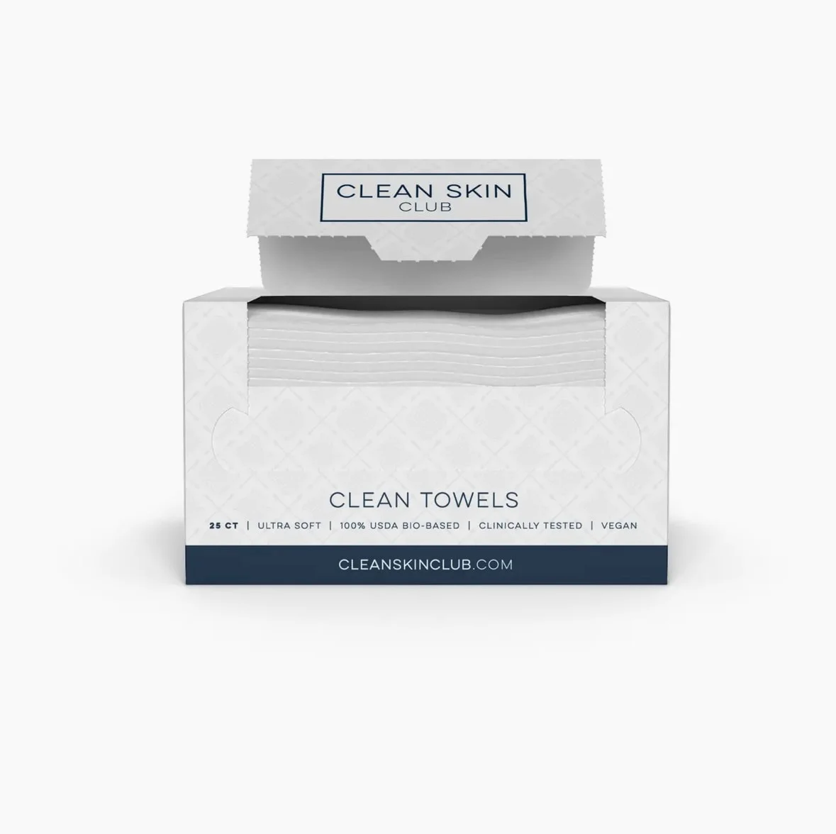 Clean Towels™ , Disposable Face Towels, 25 Count